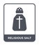 religious salt icon in trendy design style. religious salt icon isolated on white background. religious salt vector icon simple