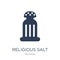 Religious Salt icon. Trendy flat vector Religious Salt icon on w