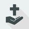 Religious services concept - Minimal flat icon