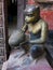 Religious statue of Hanuman