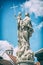 Religious statue, Sopron, Hungary, analog filter