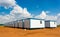 Relocatable portable buildings used as prefabricated offices on building sites and other amenities