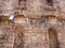 Remained architectural details of Nymphaeum in Aspendos, Turkey