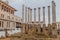 Remaining columns of the Roman temple of Cordoba, Spa