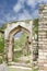 Remains of archway in Madan Mahal fort, Jabalpur, India