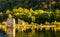 Remains of a bridge in the Shenandoah River, in Harper\'s Ferry,