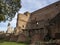 Remains of a building in ruins in the Palatine Hill