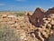 Remains of Canyon Diablo Ghost Town near Winslow, Arizona