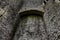 Remains of Chepstow Castle at Chepstow, Monmouthshire, Wales, UK