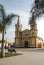 Remains of a Church in Chincha Bajo Peru After a Powerful Earthquake damage Peru