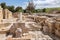 The remains  of the church of St. Anne of the Byzantine period in the ruins of the Maresha city, at Beit Guvrin, near Kiryat Gat,