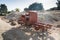 The remains of the defeated fighting vehicles of the Hagana - the IDF - ambushed during the War of Independence near the village o