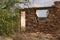 Remains of a derelict homestead in outback