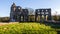 The remains of Dundrennan Abbey, a medieval abbey in Scotland