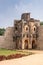 Remains of eastern watchtower at Zanana Enclosure, Hampi, Karnataka, India