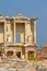 The remains of the enormous Library of Celsus in Turkey