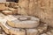 The remains  of the fountain in the remains of the Maresha city in Beit Guvrin, near Kiryat Gat, in Israel