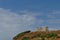 The Remains of a Greek temple dedicated to Poseidon, on the promontory of Cape Sunio ,located on the southern tip of Attica,