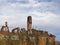 Remains of Henderson Hall in the High Heaton suburb of Newcastle upon Tyne after being devastated by an arson attact on 8th June