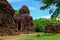 Remains of Hindu temples at My Son Sanctuary, Vietnam