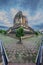 Remains of the historical Buddhist temple known as Wat Chedi Luang, in Chiang Mai, Thailand.