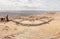 Remains of an oil mill near the ruins of the central city - fortress of the Nabateans - Avdat, between Petra and the port of Gaza