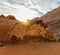 Remains of Old Movie Set on The White Domes Trail, Valley Of Fire State Park