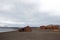 Remains of an old whaling station at Whaler`s Bay, Deception Island, Antarctica.