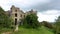 The remains of Raphoe castle in County Donegal - Ireland