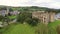 The remains of Raphoe castle in County Donegal - Ireland