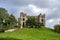 The remains of Raphoe castle in County Donegal - Ireland