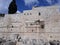 Remains of Robinson`s Arch along the western wall of the Temple Mount.