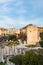 Remains of the Roman Agora and Tower of the Winds in Athens, Greece