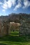 Remains of Roman bath in Cumbria