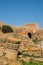 Remains of Roman city of Chellah necropolis. Rabat. Morocco.