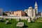 The remains of Roman Forum in Zadar, Croatia