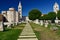 The remains of Roman Forum in Zadar, Croatia