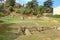 Remains of the Roman villa of the Ametllers in Tossa de Mar