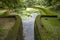 The remains of the Royal Baths at the Island Garden within the ancient Sri Lankan capital of Polonnaruwa.