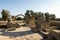 Remains of Saranta Kolones castle in Paphos