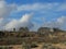 The remains of a stone fortress against a sky