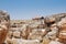 The remains of Susya city - largest Jewish city of ancient Judea