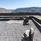 Remains of the synagogue in Israel.