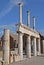 The remains of the two tier colonnade on the forum, Pompeii