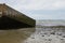 Remains of WW2 Allied Mulberry Harbour, Arromanches (D-Day Landing Gold Beach) , Normandie, France