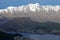 The Remakables and Queenstown from the gondola , New Zealand