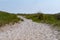 Remarcable dunes of Amrum (Oomram) in Northern Germany at the Northern See