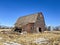 A remarkable old wooden livestock barn