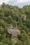 Remarkable rock called La Poule de Houdan in Cevennes National Park, UNESCO World Heritage Site