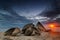 Remarkable Rocks on Kangaroo Island beach